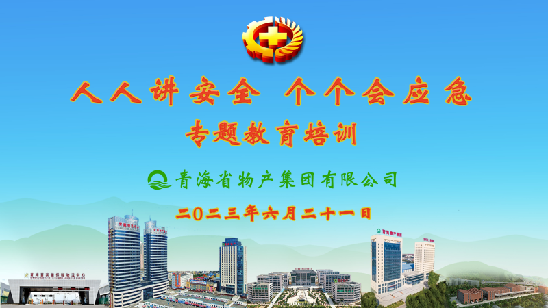 提高安全管理水平 落實(shí)全員安全責(zé)任&mdash;&mdash;集團(tuán)安委會舉辦2023年&ldquo;人人講安全，個個會應(yīng)急&rdquo;專題教育培訓(xùn)