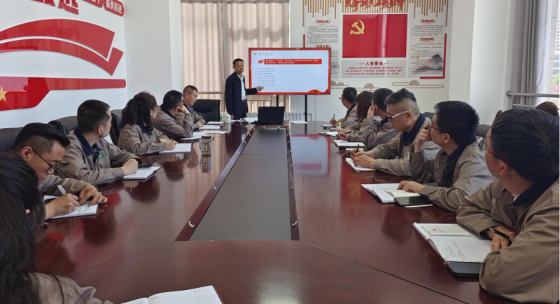 恪守&ldquo;六大紀(jì)律&rdquo; 筑牢思想根基&mdash;&mdash;集團(tuán)黨委委員、紀(jì)委書(shū)記赴朝物開(kāi)投公司黨支部講授專(zhuān)題黨課