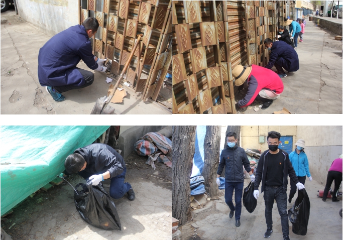 中共青海省第三建筑工程有限公司支部委員會開展&ldquo;黨旗領(lǐng)航，愛衛(wèi)同行&rdquo;主題黨日活動